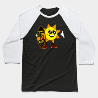 Cool Surfing sun Baseball T-Shirt